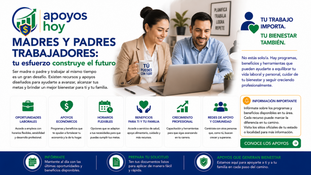 Programa a madres y padres trabajadores