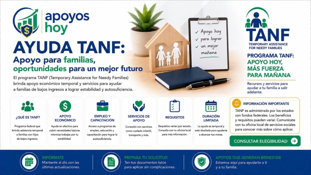 TANF una ayuda economica a las familias en EEUU